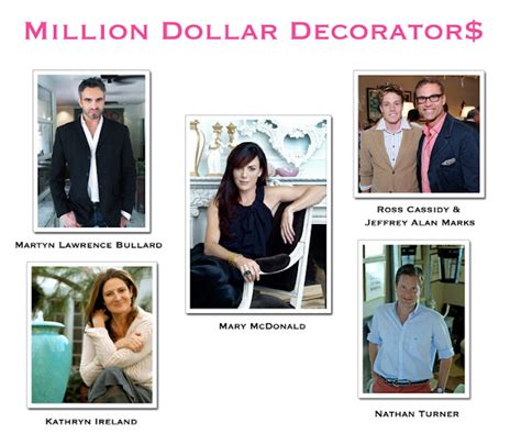 Living Livelier Million Dollar Decorators