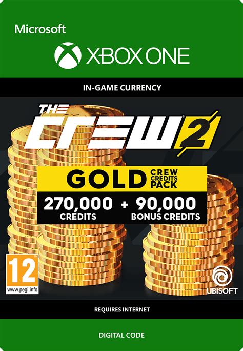 Buy The Crew 2 Gold Crew Credits Pack On Xbox One Game