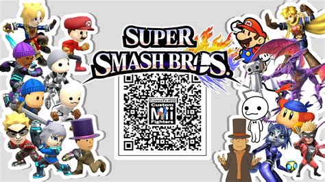 Isaac Bandana Dee Ridley And More Mii Fighter Qr Codes For Smash