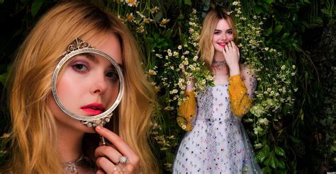 Elle Fanning White Dress 1 Actresses Bonito Art Elle Hd Wallpaper Peakpx