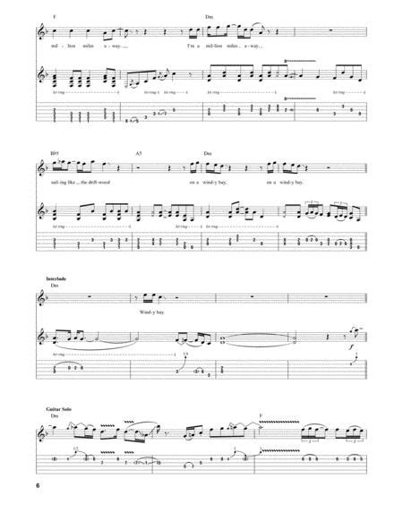 A Million Miles Away By Rory Gallagher Digital Sheet Music For Guitar