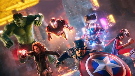 Marvels Avengers 4k Ultra Hd Wallpaper