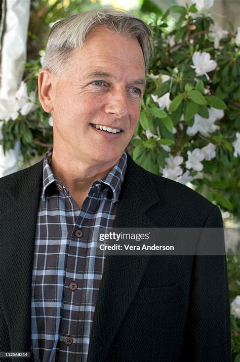 Mark Harmon At The Ncis Press Conference At The Four Seasons Hotel