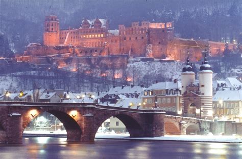 Heidelberg In The Winter 2299x1521 Via Onlysame1 Reddit Beauty
