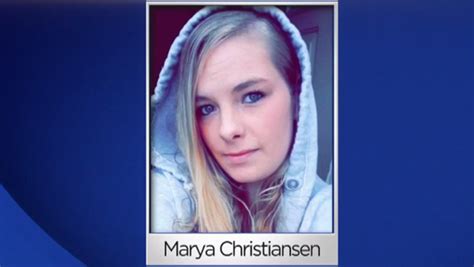 Police Body Found In River Is Missing Minnesota Woman Marya