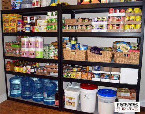 Preppers Pantry Food Storage Pictures Images Of Canned Food