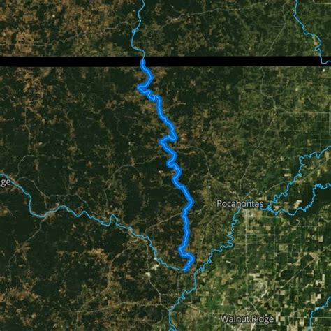 11 Point River Map