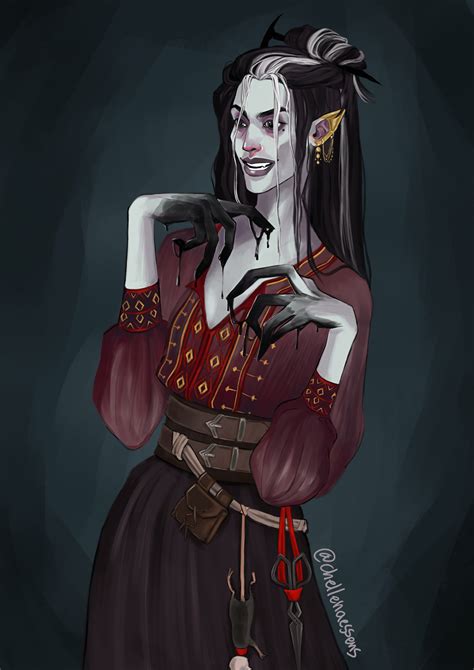 Artstation Laudna Critical Role Fanart