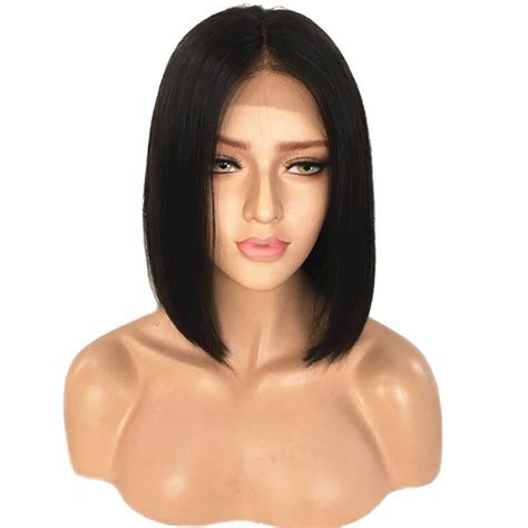 Buy Alice 4x4 Short Bob Lace Front Wigs With Baby Hair