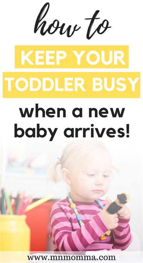 How To Keep Your Toddler Busy When A New Baby Arrives Minnesota Momma