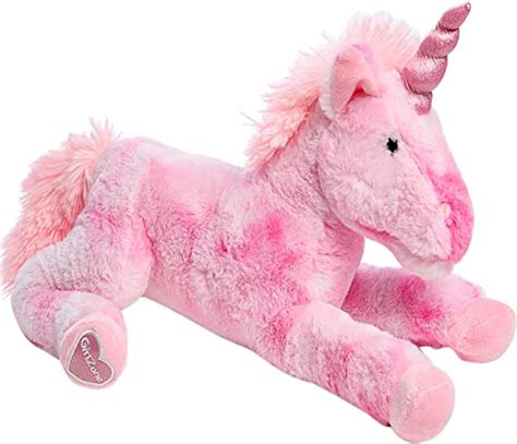 Jp： Ts For Girls Large 18 Pink Plush Stuffed Fluffy