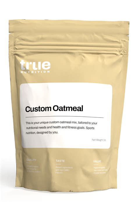 Custom Oatmeal Mix Generator Create Your Own Formula