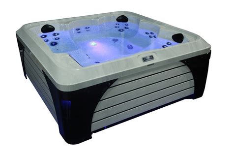 Usa Acrylic Outdoor Hot Aqua Jacuzzi With 2 Lounges China Outdoor Spa