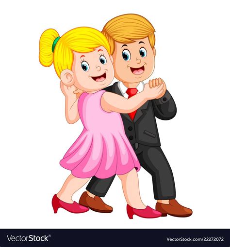 Woman Using The Pink Dress And The Man Royalty Free Vector Man Vector