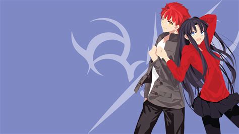 Rin Tohsaka X Shirou Emiya 4k Ultra Hd Wallpaper Background Image