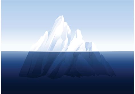 Free Iceberg Underwater Vector 85437 Vector Art At Vecteezy
