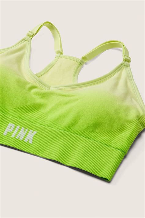 Buy Victoria S Secret Pink Seamless Lightly Lined Sports Bra From The Victoria S Secret Uk