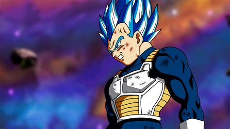 Vegeta Super Saiyan Blue Dragon Ball Super Anime Wallpaper Id4545