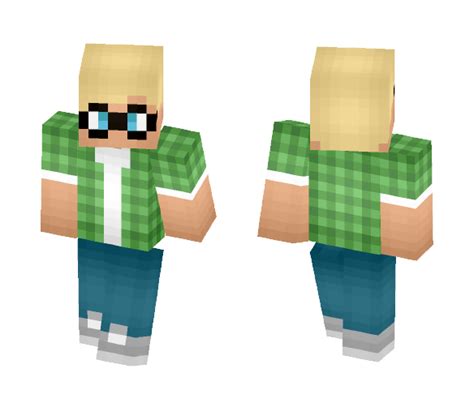 Download Blonde Glasses Boy Minecraft Skin For Free Superminecraftskins