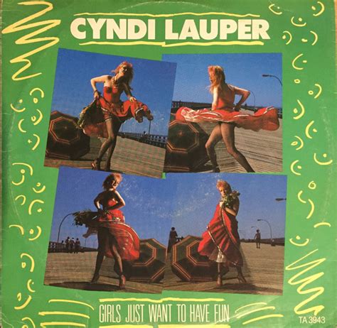Cyndi Lauper Girls Just Want To Have Fun 1983 CBS Clinton Pressing
