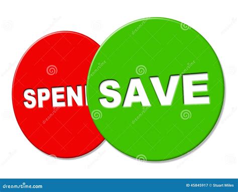 Save Sign Indicates Placard Advertisement And Investment Stock