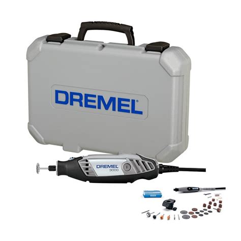 Dremel 3000 Kit Con 2 Aditamentos Y 30 Accesorios Comerxsa