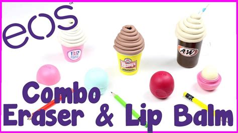 How To Make Lip Gloss Erasers Easy No Clay Eraser Very Fast Youtube