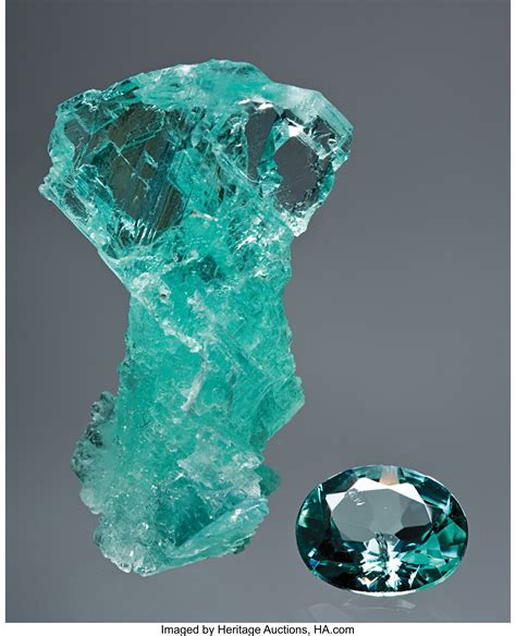 Rare Gemstone Phosphophyllite Gems Faceted Lot 41092