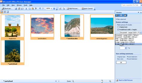 Microsoft Office Picture Manager Review Photo Editor Version