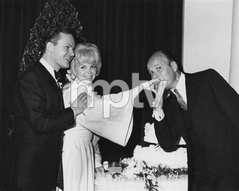 Bob Crane During The Wedding To His Second Wife Sigrid Valdis On The