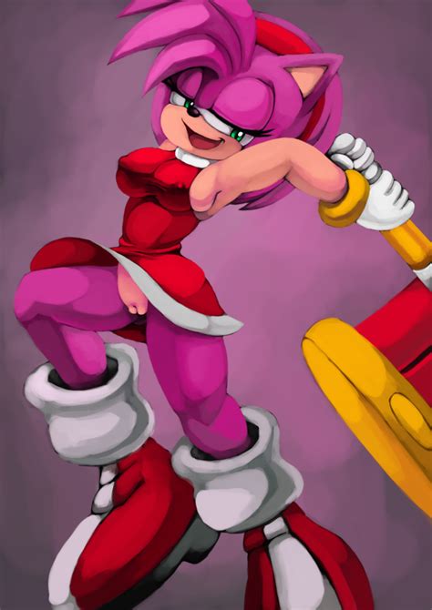 Rule 34 Amy Rose Cloktowur Sonic Series Tagme 2324302