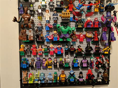 Mini Project Roundup Lego Minifigure Wall Display Classy Nemesis