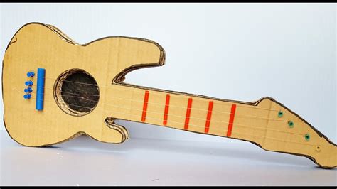 17 Cardboard Guitar Cardboard