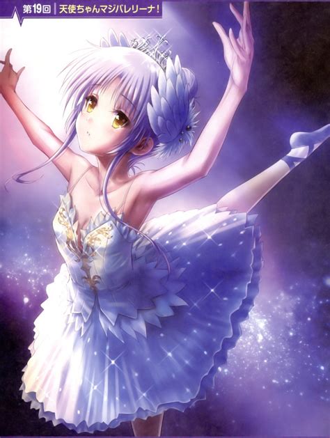 Safebooru 1girl Angel Beats Armpits Arms Up Ballerina Ballet Breasts