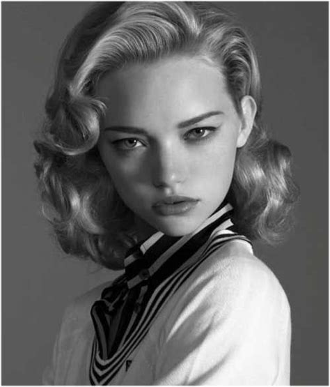 12 beautiful work 1950s curly hairstyles