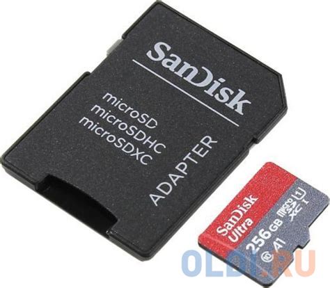 Карта памяти Micro Sdxc 256gb Class 10 Sandisk Sdsquar 256g Gn6ma