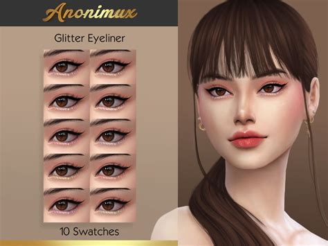 11 Aamzing Sims 4 Eyeliner Cc All Sims Cc