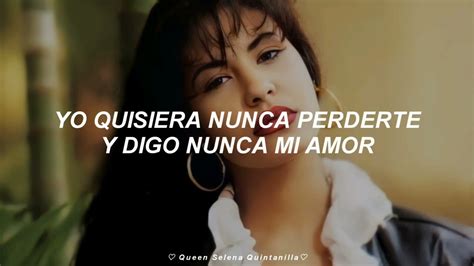 Selena Quintanilla Enamorada De Ti Cover Version Cumbia Letra