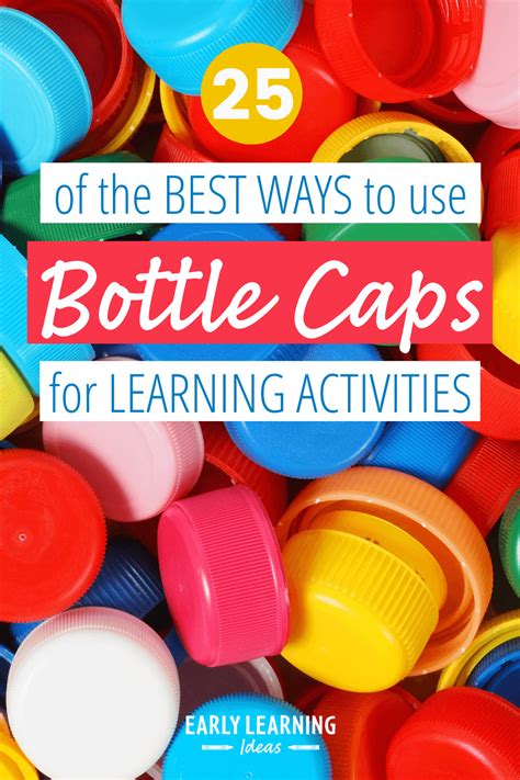 25 Of The Best Ideas For Using Plastic Bottle Caps In Learning