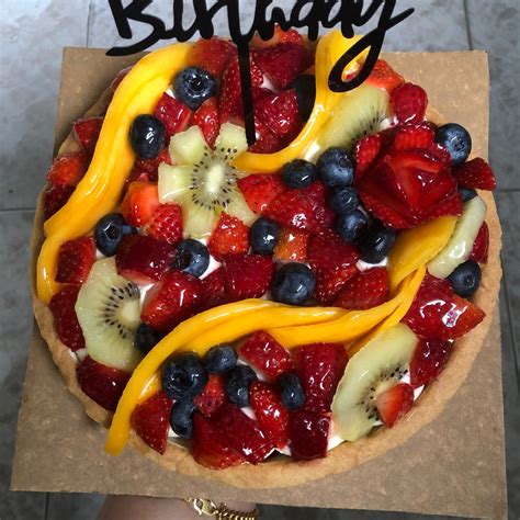 Giant Cheese Tart Food And Drinks Homemade Bakes On Carousell