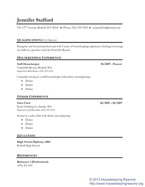 Or the staff of the securities and exchange commission, upon request, full information. Hotel Housekeeping Resume Example in 2021 | Job resume samples, Resume examples, Sample resume ...