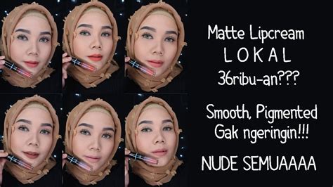 Review Of Ql Cosmetics Matte Lip Cream Nude Series Lipstick Lokal