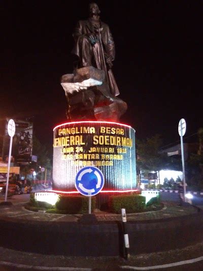 monumen jenderal soedirman purbalingga regency location map about and more