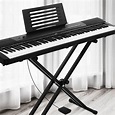Alpha 88 Keys Electronic Piano Keyboard Electric Holder Music Stand ...