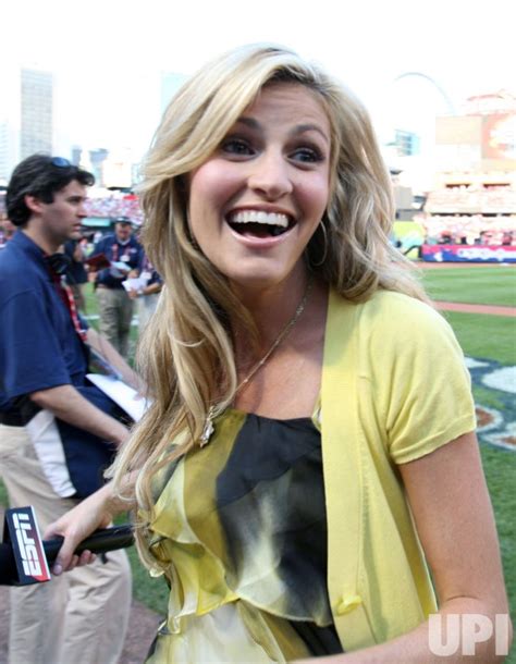 Espn Sports Reporter Erin Andrews At The All Star Game