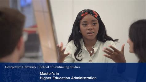 Masters In Higher Education Administration Testimonials Youtube
