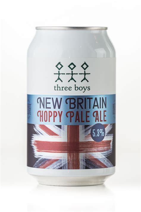 New Britain Hoppy Pale Ale 53 — Three Boys Brewery