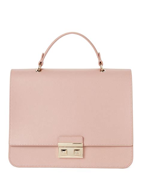 Furla Bella Leather Medium Satchel Lyst