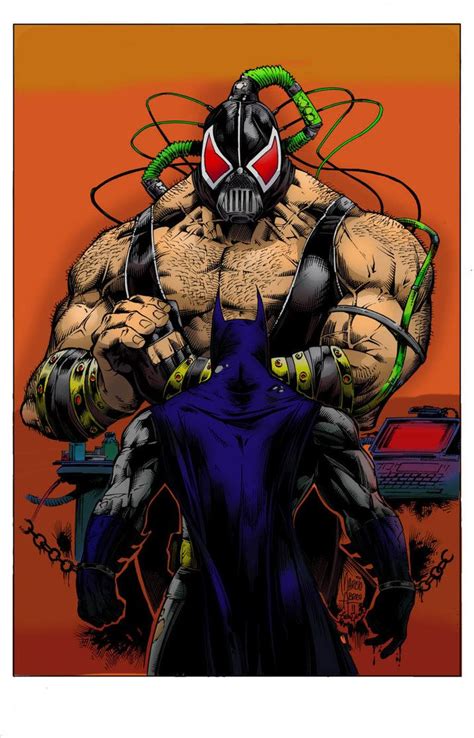 Batman Vs Bane By Devgear D3a88yw Colors By Champ2 By Champ2585