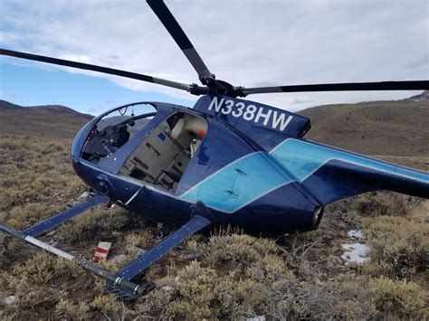 Helicopter Pilot Forced To Crash Land When Elk Kicks Tail Rotor St